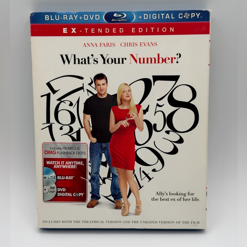 What's Your Number? (Ex-tended Edition, 2011) (Blu-ray/DVD Combo + Digital Copy)